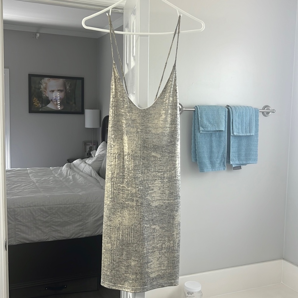 Gold Party Dress